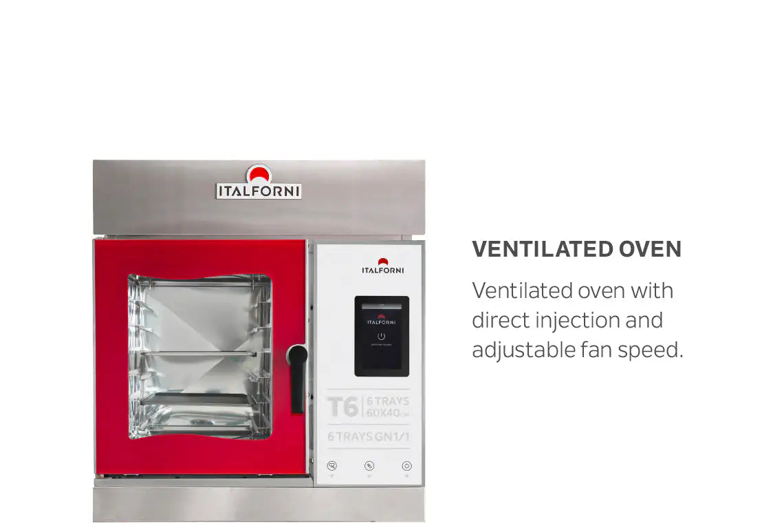 ITALFORNI TOTEM Electric Combo Oven for Gastronomy, Pastry & Bread