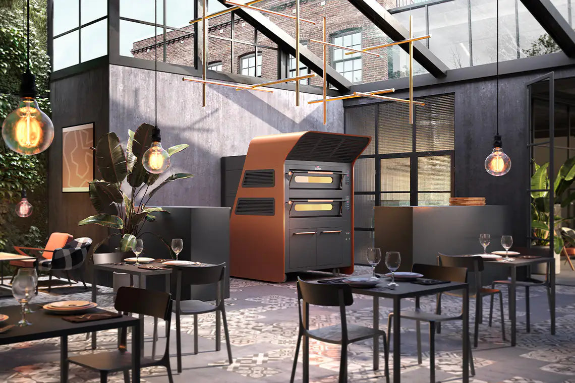ITALFORNI Visor VS70/VS105 Multifunction Electric Deck Oven