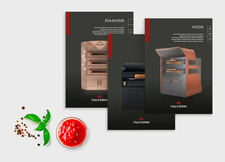 ITALFORNI Visor VS70/VS105 Multifunction Electric Deck Oven