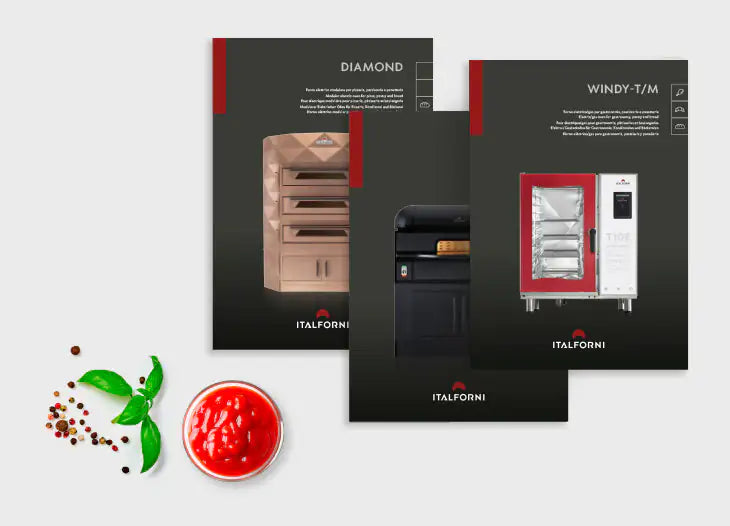ITALFORNI WINDY-T/M Ventilated Electric/Gas Oven for Gastronomy, Pastry and Bread