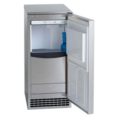 Ice-O-Matic GEMU090 Pearl Ice Undercounter Maker with 22 lb Bin