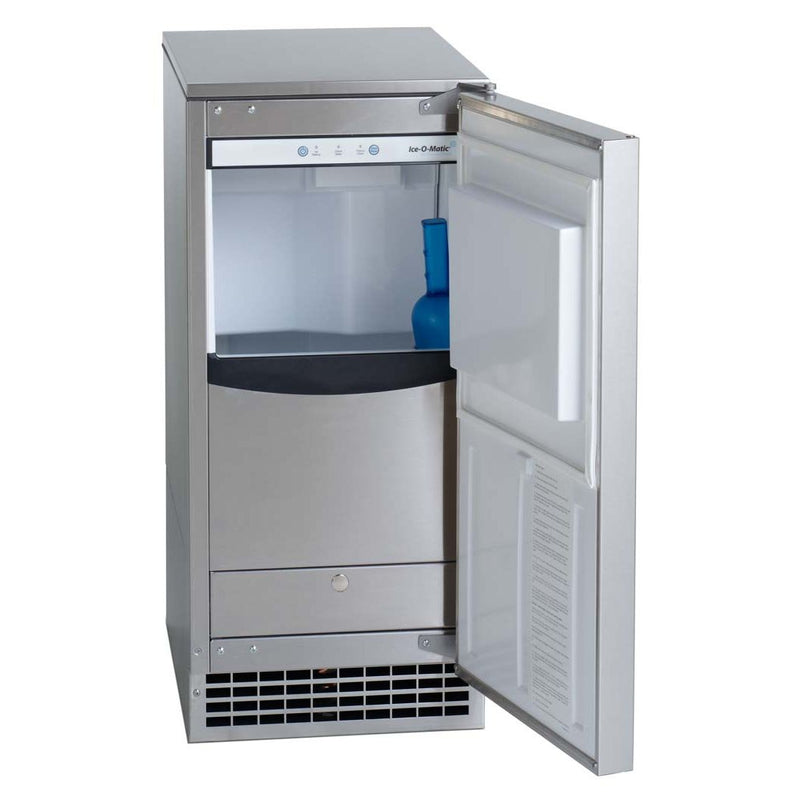 Ice-O-Matic GEMU090 Pearl Ice Undercounter Maker with 22 lb Bin