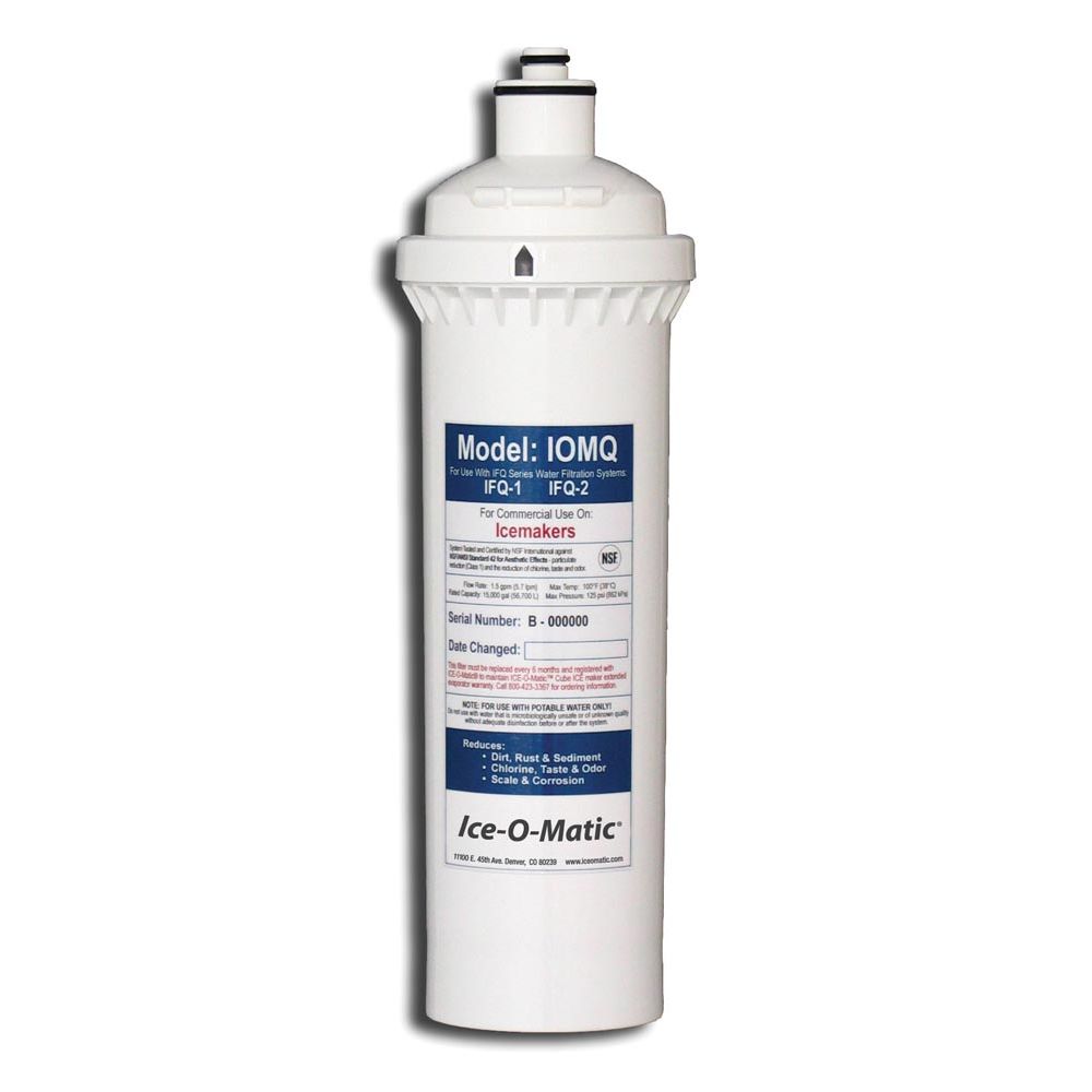 Ice-O-Matic IOMQ Water Filter Replacement Cartridge for IFQ1