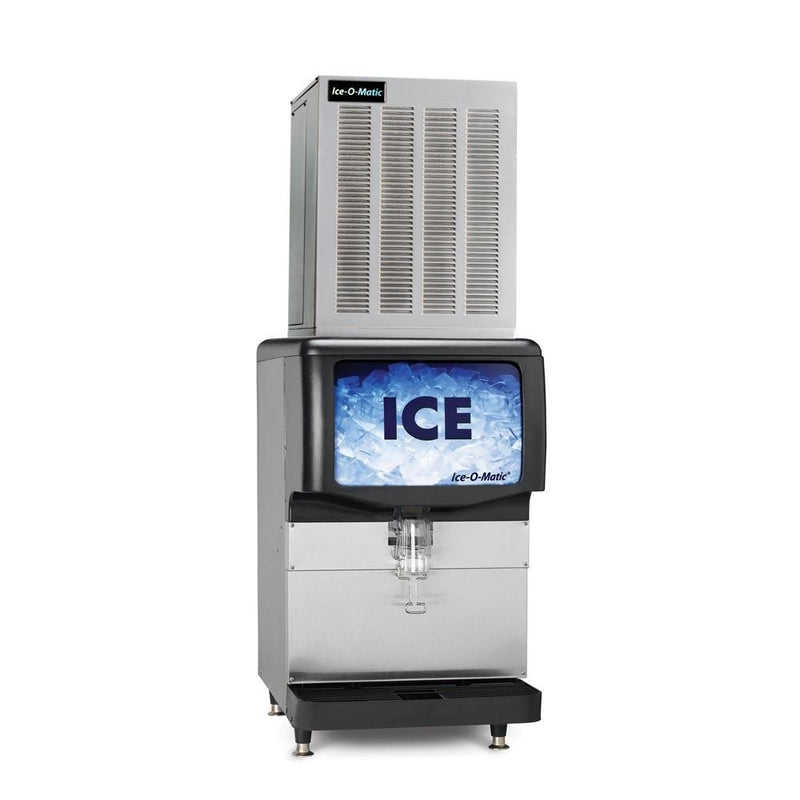 Ice Machines-Ice-O-Matic Countertop Compact Dual-Ice Dispenser 150lb NSF IOD150