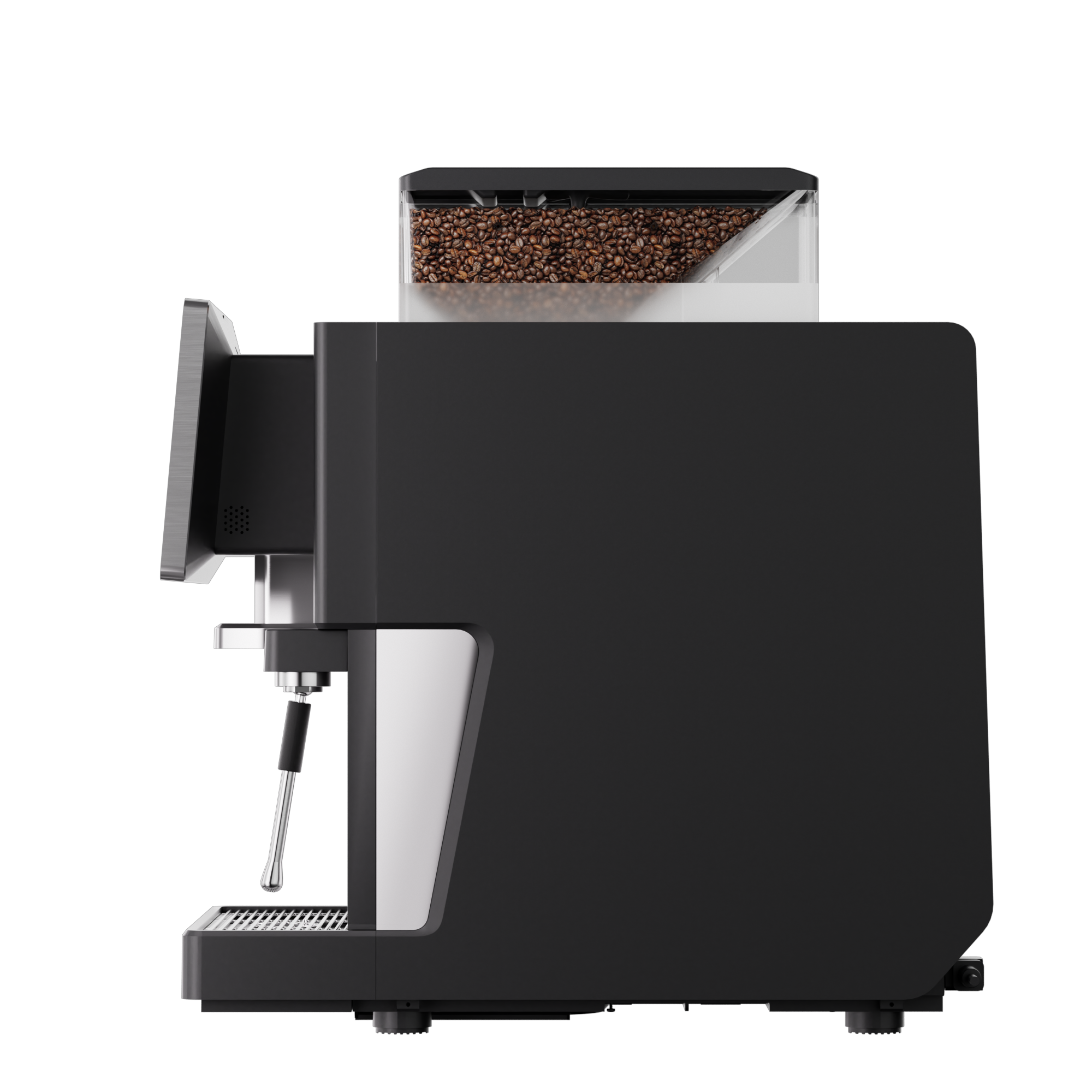 Kalerm O203 All-in-One Commercial Bean-to-Cup Coffee Machine with Dual Bean Hoppers & Elite Foam System