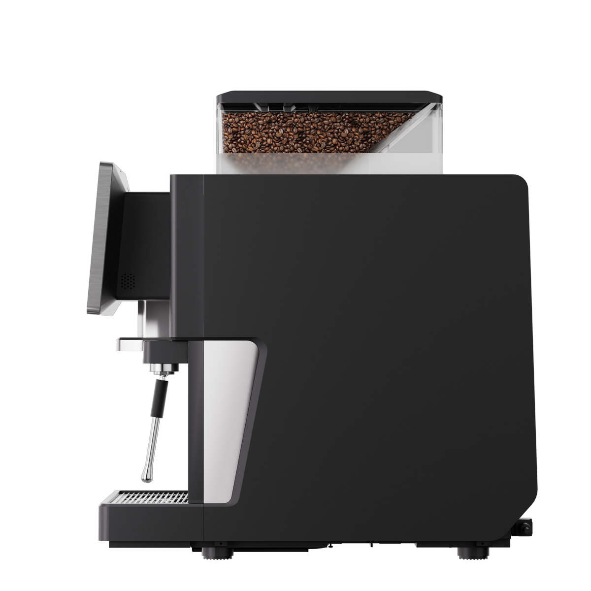Kalerm O203 All-in-One Commercial Bean-to-Cup Coffee Machine with Dual Bean Hoppers & Elite Foam System