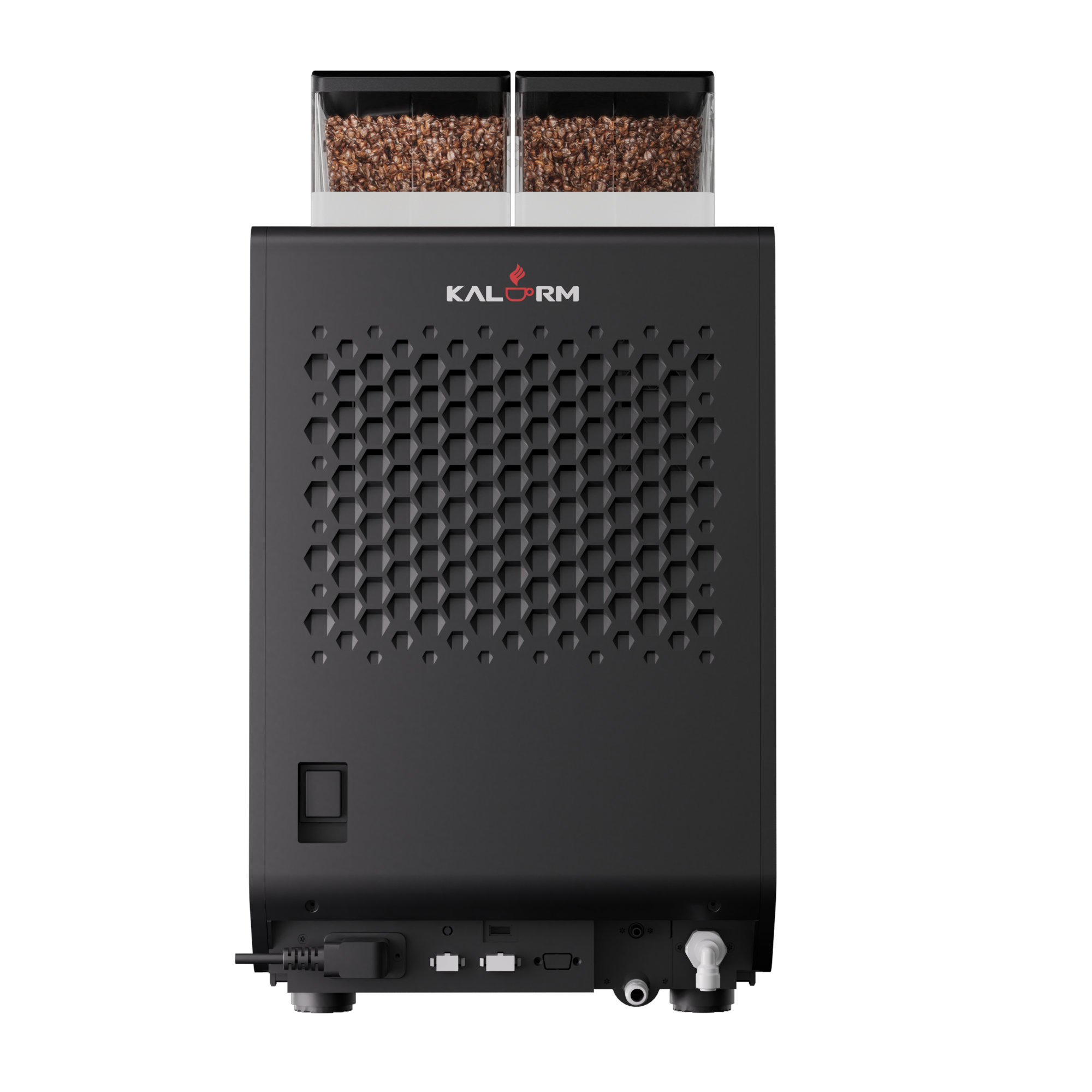 Kalerm O203 All-in-One Commercial Bean-to-Cup Coffee Machine with Dual Bean Hoppers & Elite Foam System