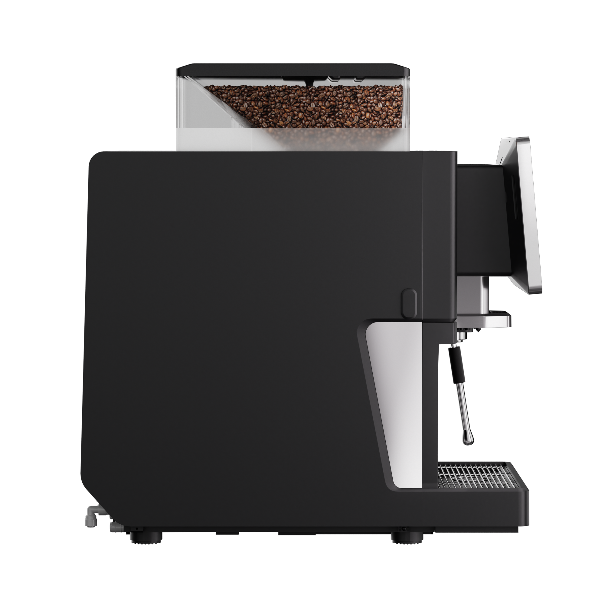 Kalerm O203 All-in-One Commercial Bean-to-Cup Coffee Machine with Dual Bean Hoppers & Elite Foam System