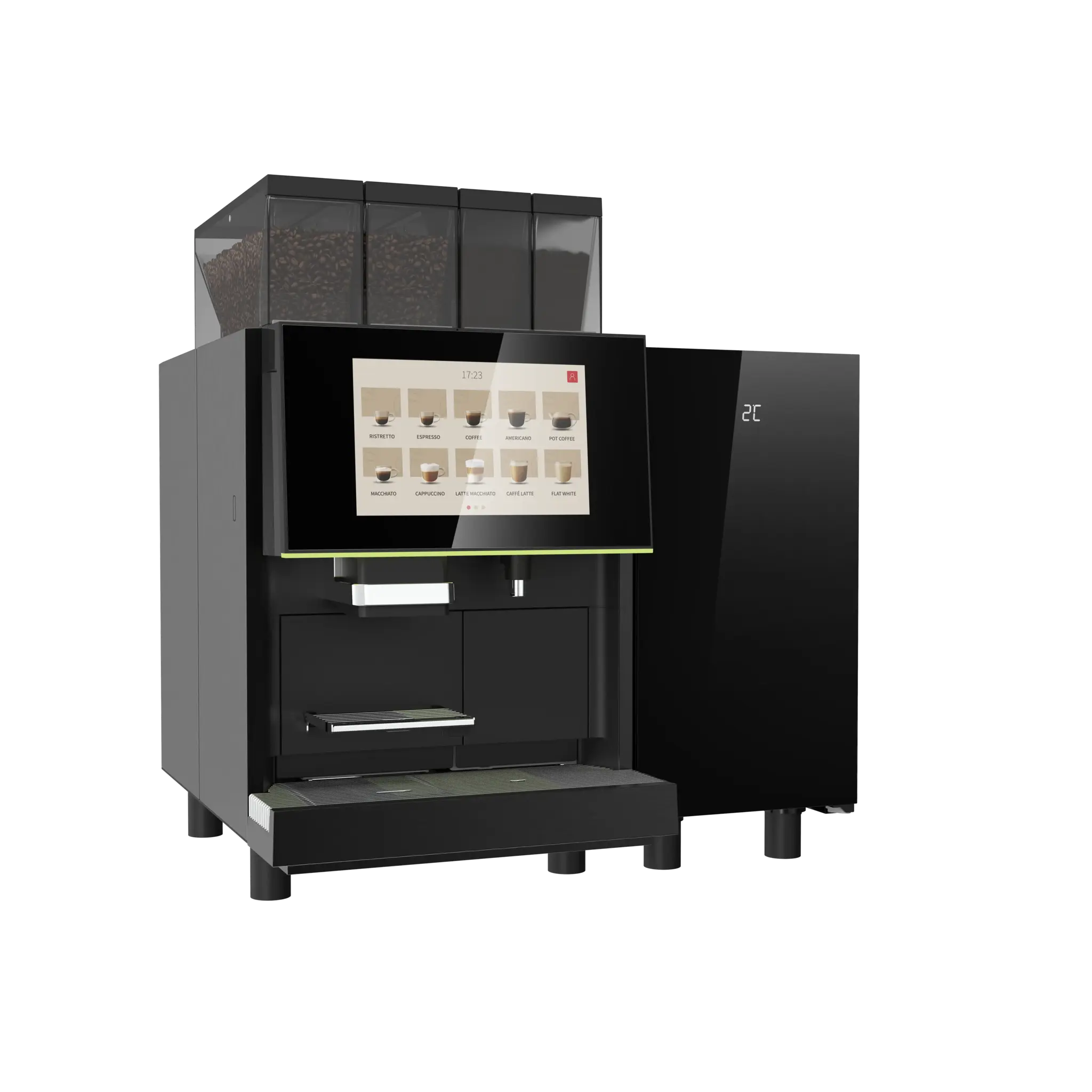 Kalerm X860C UL Commercial Bean-to-Cup Coffee Machine - 120V