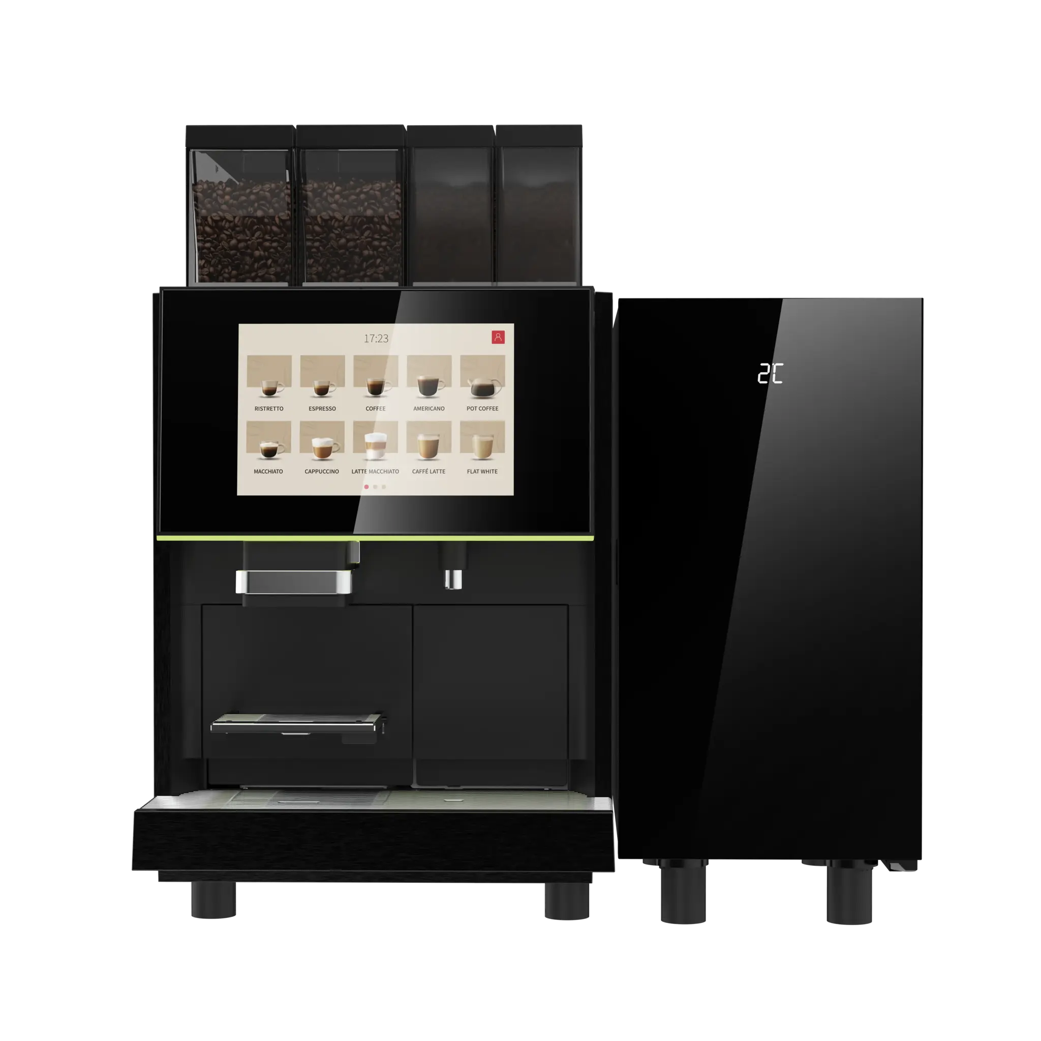 Kalerm X860C UL Commercial Bean-to-Cup Coffee Machine - 120V