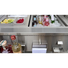 KoKoMo 30" Built-In Bartender Cocktail Station With Sink & Ice Chest