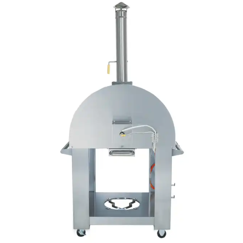 KoKoMo 32 Inch Dual Fuel Stainless Steel Pizza Oven