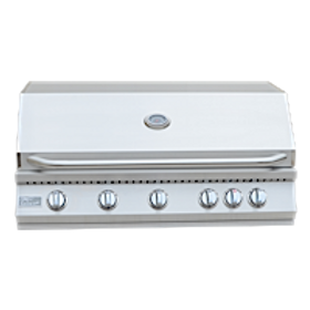 KoKoMo 40” Built-In Gas Grill - 5 Burner with Infrared Back Burner