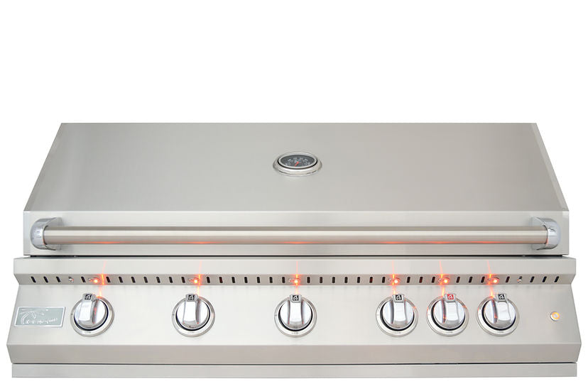 KoKoMo 40" Professional Built-In Stainless Steel Grill - 5 Burner