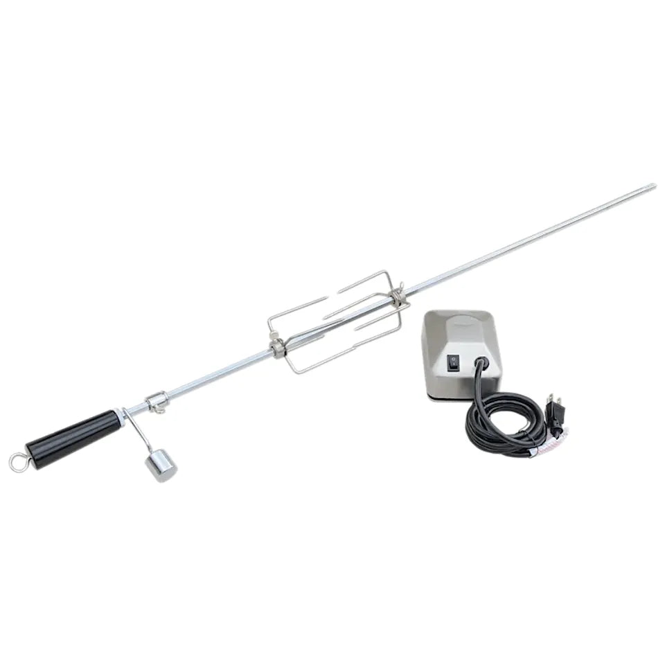 KoKoMo 4 Burner S/S Rotisserie Kit with 120V Motor