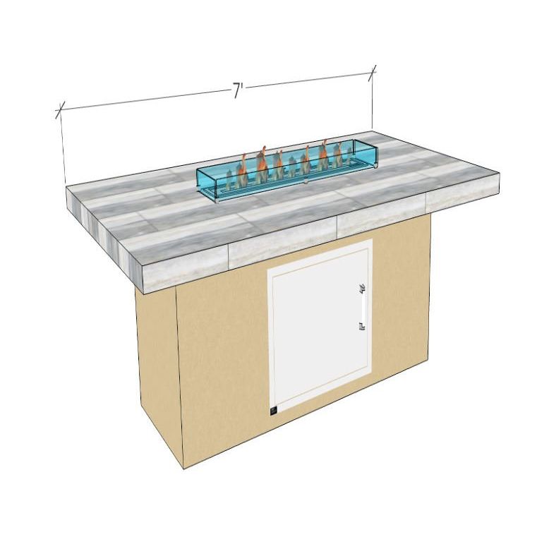 KoKoMo 7' Firetable