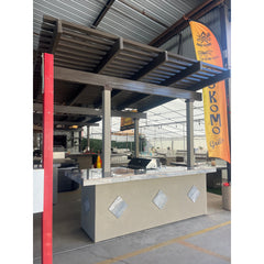 KoKoMo Aruba W Top Outdoor Entertainment Station