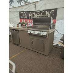 KoKoMo Bali BBQ Island 7' 6" with Backsplash