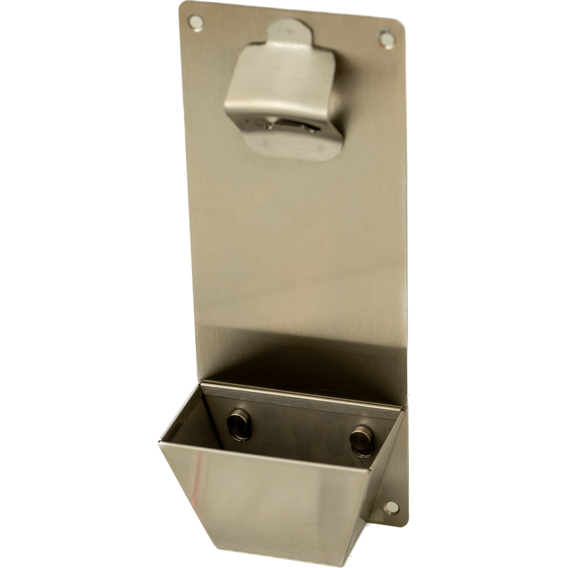 KoKoMo Bottle Opener and Cap Catcher, 304 Stainless Steel