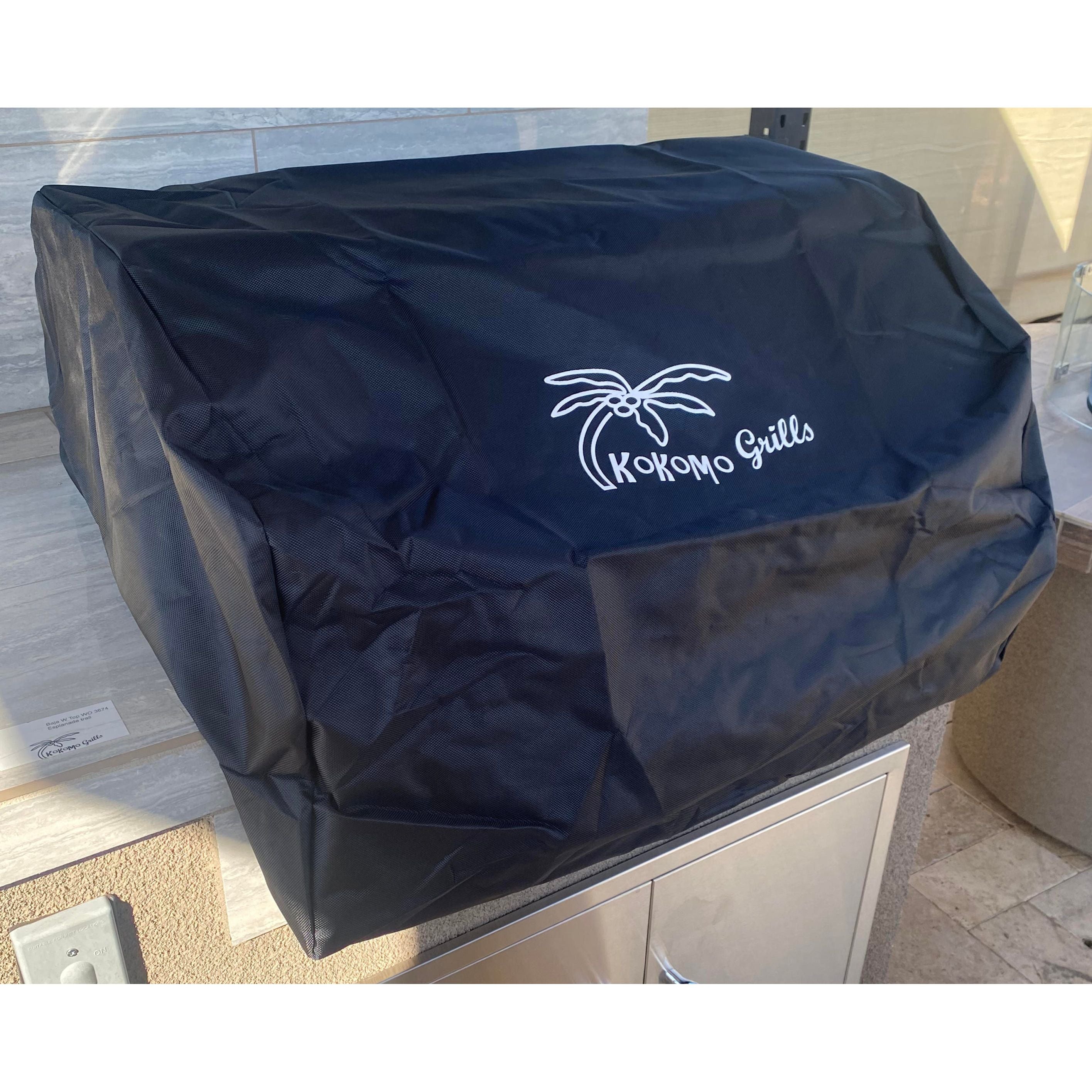 KoKoMo Built In BBQ Grill Canvas Covers for 3, 4, 5 Burner Grills