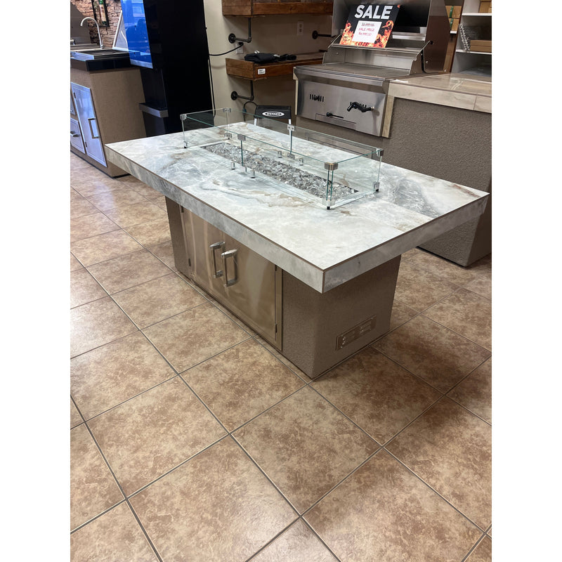KoKoMo Entertainer Fire Table 5' 6" Outdoor Fire Table