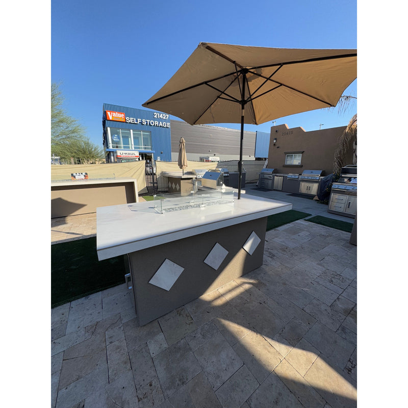 KoKoMo Entertainer Firetable Outdoor Fire Table