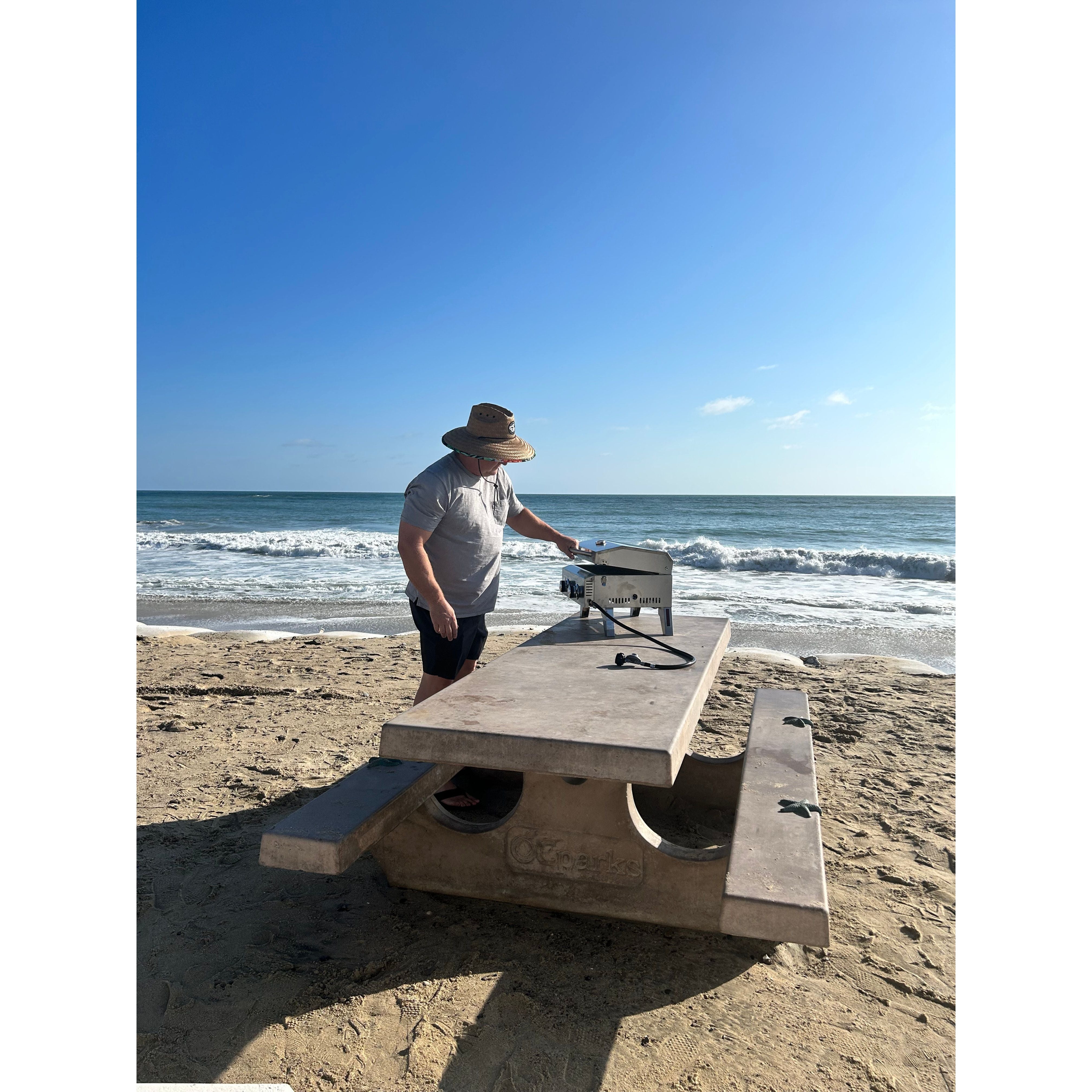 KoKoMo Grill On The Go Portable Tabletop Gas Grill