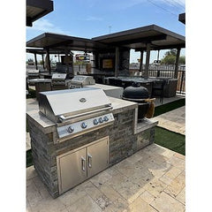 KoKoMo Kamado Bbq Island 7'6" Outdoor Cooking Station