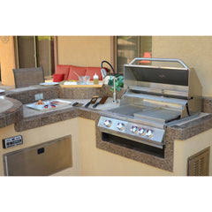 KoKoMo Kokomo 32” Built-In Gas Grill (4 Burner/Back Burner)