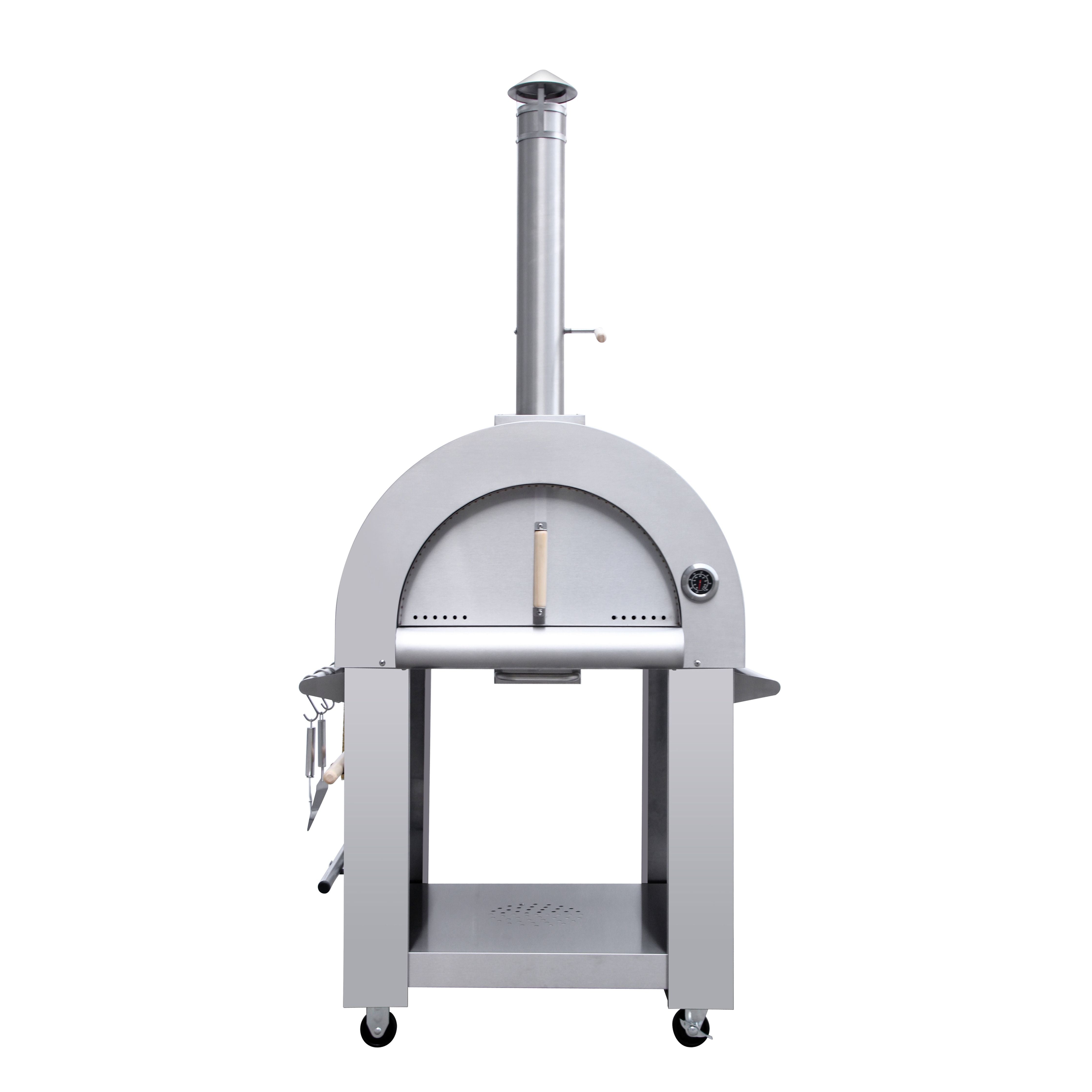KoKoMo Kokomo 32” Wood Fired Stainless Steel Pizza Oven