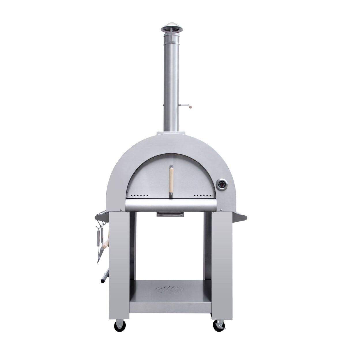 KoKoMo Kokomo 32” Wood Fired Stainless Steel Pizza Oven