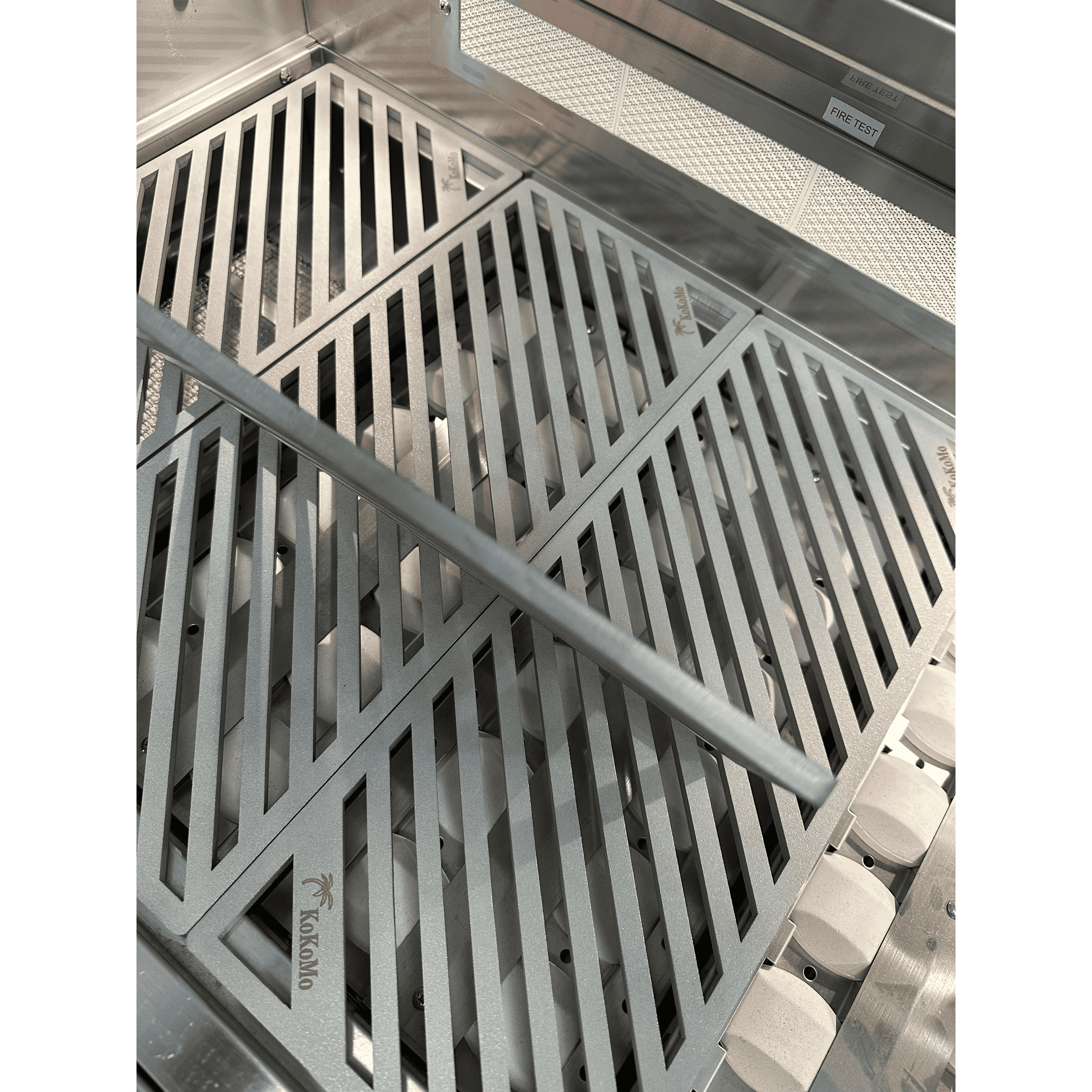 KoKoMo LuxCut Laser Cut Culinary Grates for 3, 4 & 5 Burner Grills