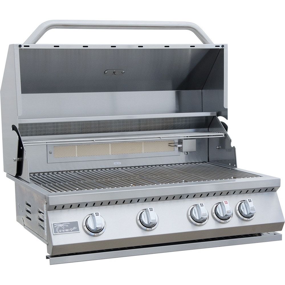 KoKoMo Mini Maui 6' Outdoor Kitchen Island with 26" Grill & Fridge