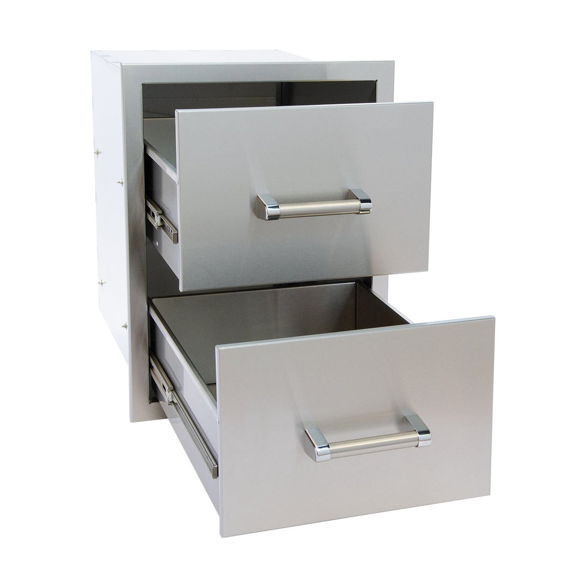 KoKoMo Outdoor Kitchen Stainless Steel Double Drawer