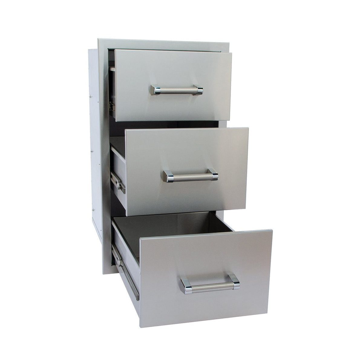 KoKoMo Outdoor Kitchen Stainless Steel Triple Drawer 304 Stainless