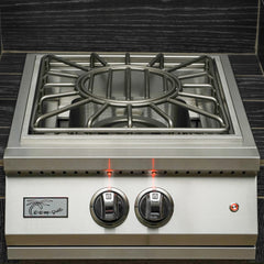 KoKoMo Professional Built-in Power Burner with LED Lights & Wok Grate