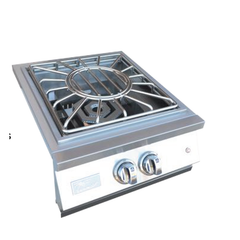 KoKoMo Professional Built-in Power Burner with LED Lights & Wok Grate