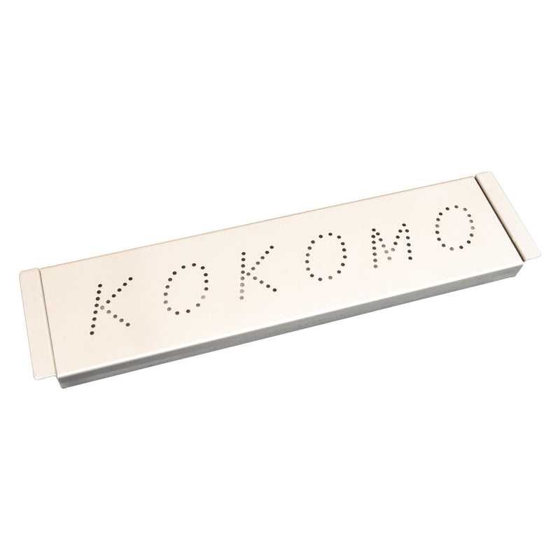 KoKoMo Stainless Steel Smoker Chip Box Insert 17 x 4 in