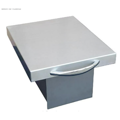 KoKoMo Trash Chute and Cutting Board for BBQ Island Countertop
