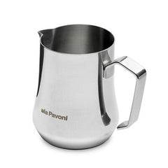 la Pavoni 35cl Stainless Steel Milk Jug with Logo - LPAJUGSS01