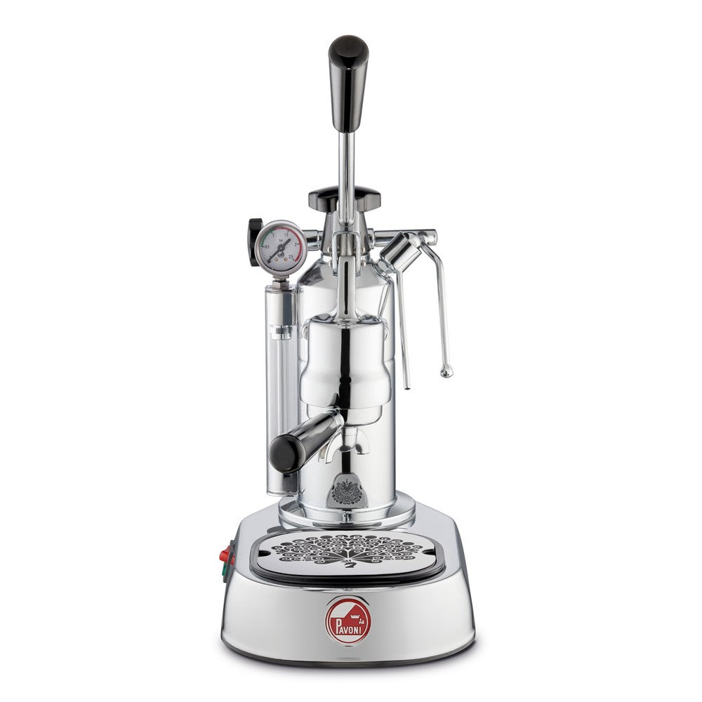 la Pavoni Europiccola Lever Espresso Machine w/ Gauge - Special Black (EPC-8SB)