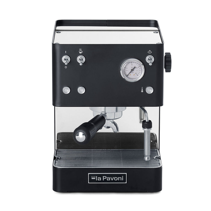 la Pavoni Casa Bar Black Manual Espresso Machine - 220-240V (LPMCBN01US)