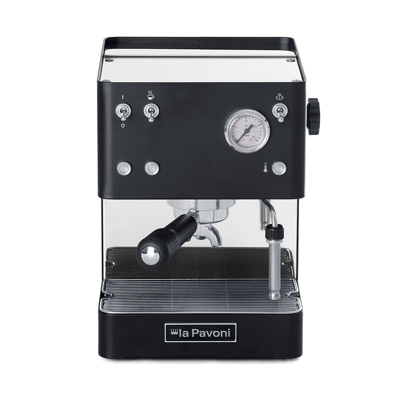 la Pavoni Casa Bar Black Manual Espresso Machine - 220-240V (LPMCBN01US)