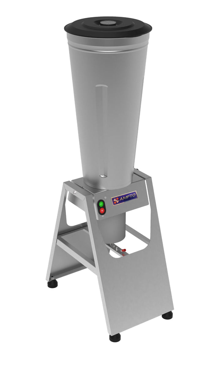 Commercial Blender Ampto Tilting Food Blender, 6.6 Gal (25 L), 1.5 HP, Stainless Steel, 120V, LQB-25