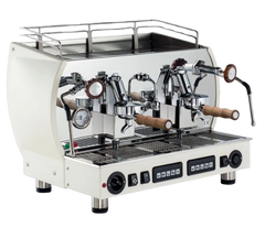 La Nuova Era Altea Wood Espresso Machine with Walnut Details (1-3 Group)