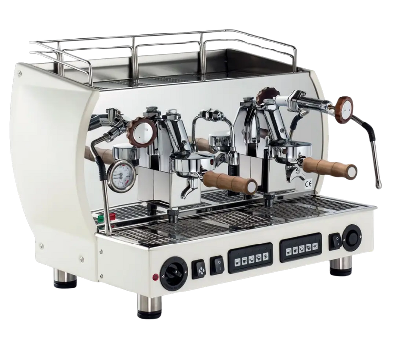 La Nuova Era Altea Wood Espresso Machine with Walnut Details (1-3 Group)