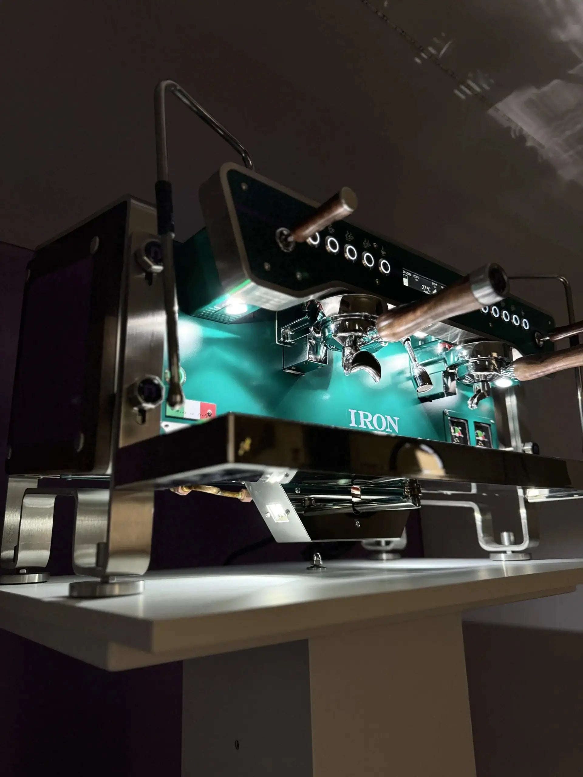 La Nuova Era Iron (1 or 2 Group) Espresso Machine (SB or MB)
