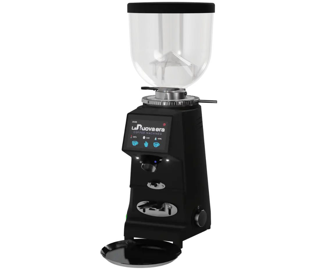 La Nuova Era MST 64 On Demand Professional Coffee Grinder (64mm Flat Burrs, 1.2kg Hopper, 400W)