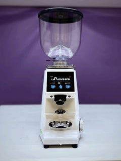 La Nuova Era MST 64 On Demand Professional Coffee Grinder (64mm Flat Burrs, 1.2kg Hopper, 400W)