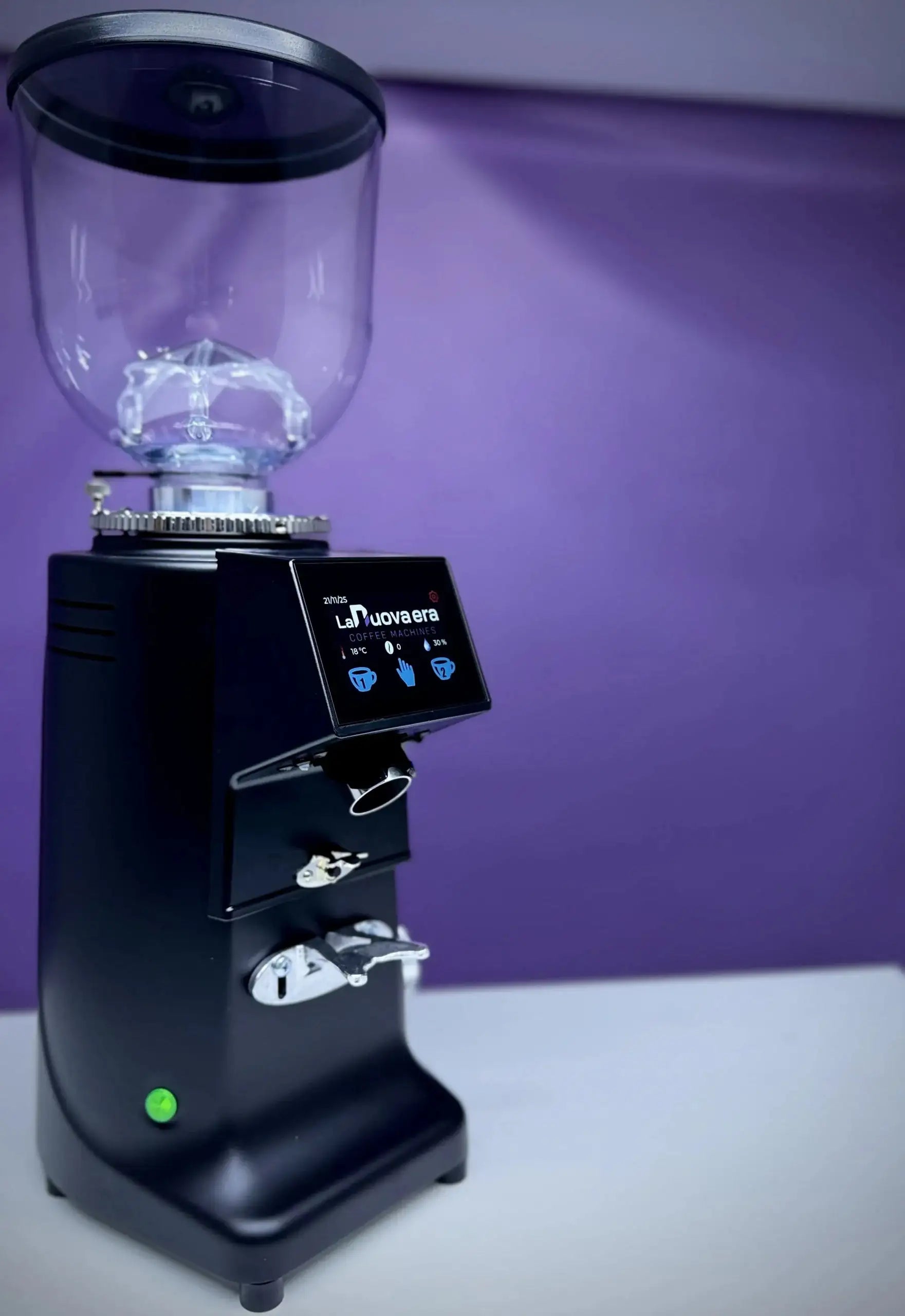 La Nuova Era MST 83 On Demand Electronic Coffee Grinder (83 mm Flat Burrs)